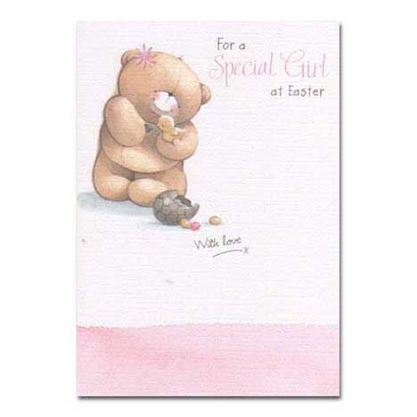 Special Girl Forever Friends Easter Card